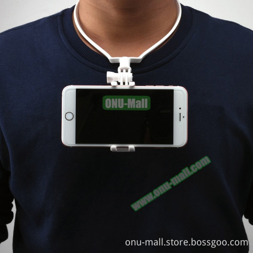 New Arrival Plastic Handsfree Neck Mobile Phone Holder for Video Football Match